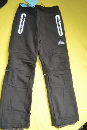 Oteplené  softshellové kalhoty kugo,140-158, kugo,140 / 158