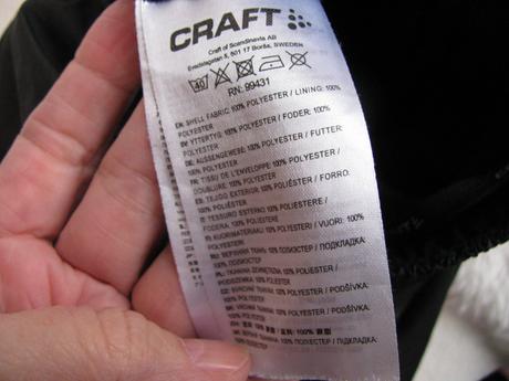 Chlapecké lehké černé šortky craft, craft,140