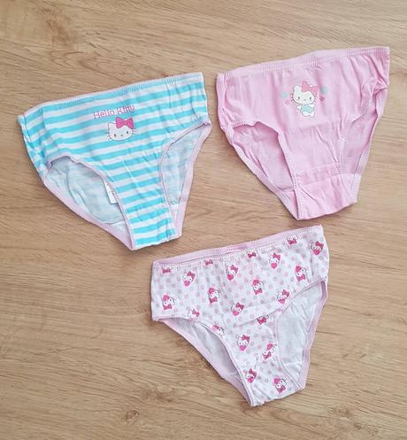 3pack kalhotky hello kitty, 98 - 128
