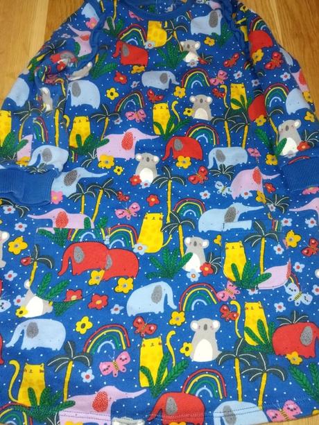 Šaty se zvířátky teplákové 98 miniclub, miniclub,98