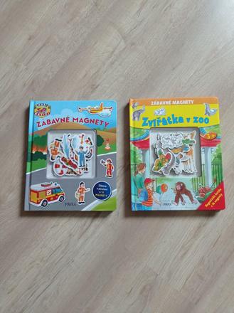 Knížky "zábavné magnety", 