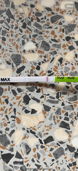 Bolest v podbřišku a těhotenský test. Vidíte druhou čárku?