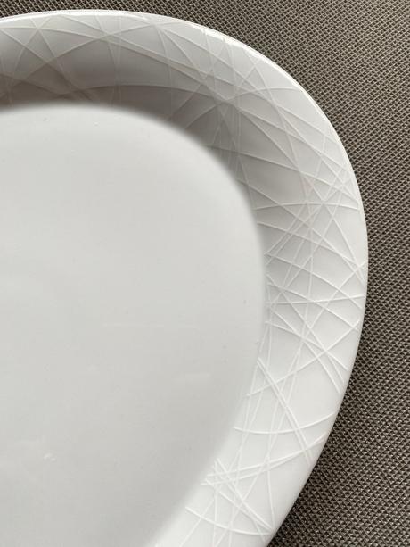 Rosenthal geometrica oválný porcelánový tác 36 cm,