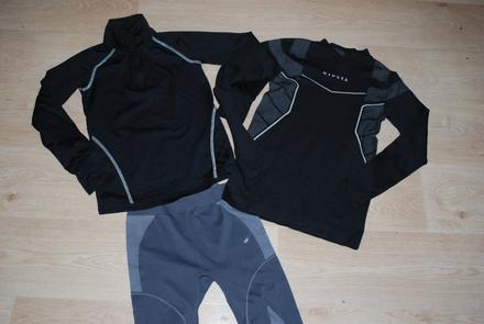 3x thermo termo prádlo 122/128, kipsta,122