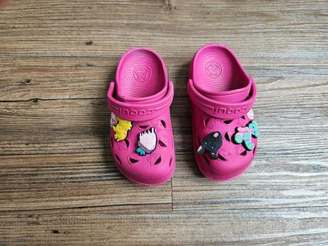 Dětské pantofle coqui gumové vínové 26/27, coqui,26