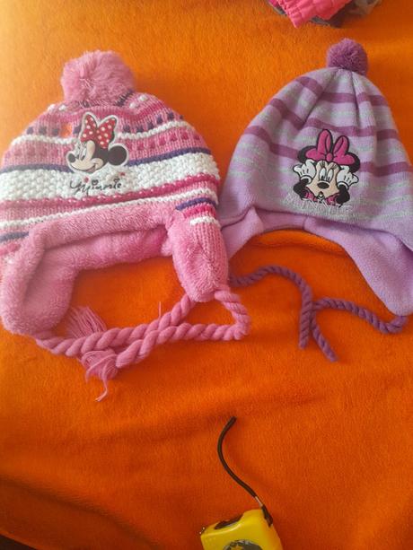 Minnie čepice zimní/podzimní 128/134, disney,128