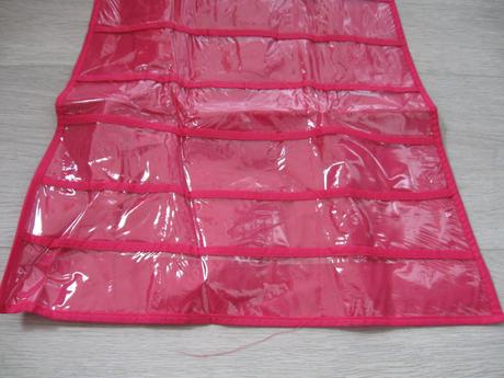 Růžový zásobník na gumičky, šperky a drobnosti,