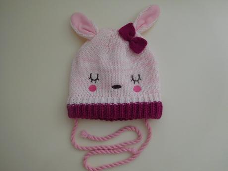 Zimní čepička s oušky vel. 110/116, c&a,110