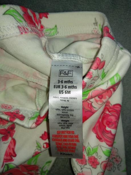Bavlněné legínky zn. f&f, f&f,68