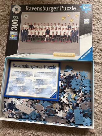 Puzzle ravensburger 9+ německý fotbalový svaz 300, 