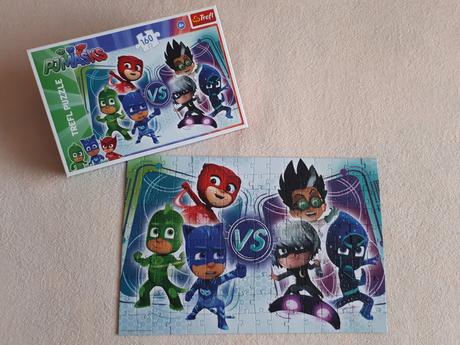 Puzzle trefl pj maskes, pyžamasky, 160 dílků,