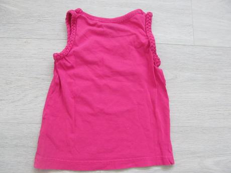 Dívčí růžové tílko sandály, c&a, vel. 98, c&a,98