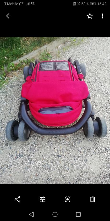 Kočárek nuna pepp + original nánožník + pláštěnka, nuna,nuna pepp