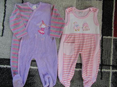 Sametový overal zn.japitex+bavlněné dupačky vel.74, japitex,74