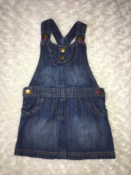 Modré riflové/džínové šaty george, george,86