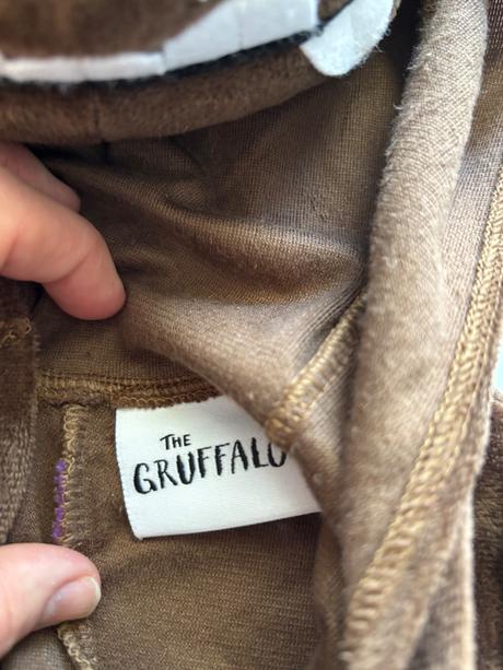 St4/ kostým gruffalo- v.cca 3/4 roky, 