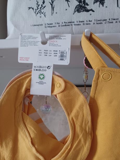 Žlutý komplet lindex unisex, lindex,62