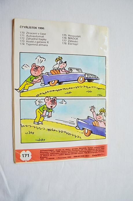 Dětský časopis čtyřlístek 171/ autoautomat, 