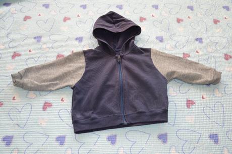 Mikina mikinka s kapucí, mothercare,86