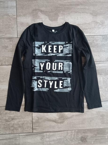 Trička, trika s dl. rukávem, vel.134/140, h&m,134