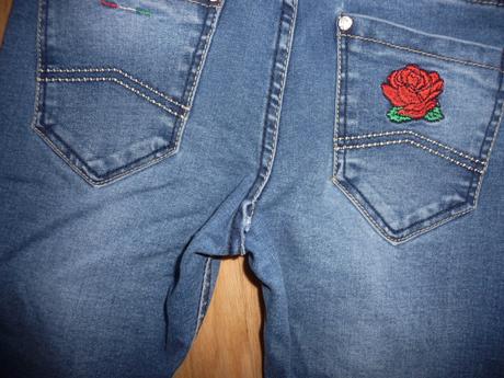 Džínové skinny kalhoty na 12-13l- vel.158, 158