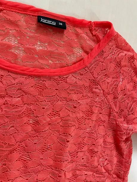 Nový krajka top, vel s i více, janina, s