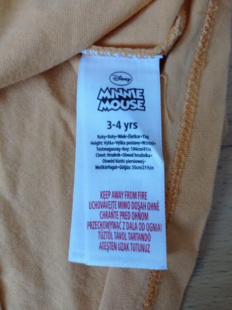 Tílko disney minnie 104, disney,104