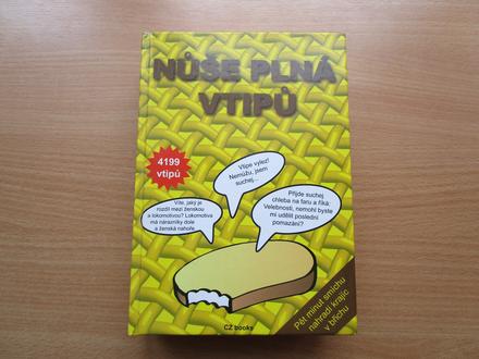 Kniha nůše plná vtipů, 4199 vtipů, 575 stran, 