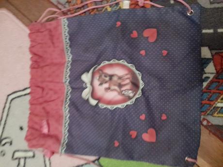 Vak školní na přezůvky pro holku krásný,