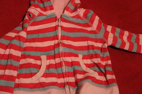 Dívčí mikina proužky, cherokee,86