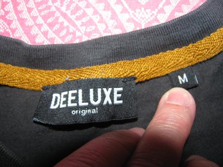 Bavlněné tmavě hnědé tričko deeluxe, m