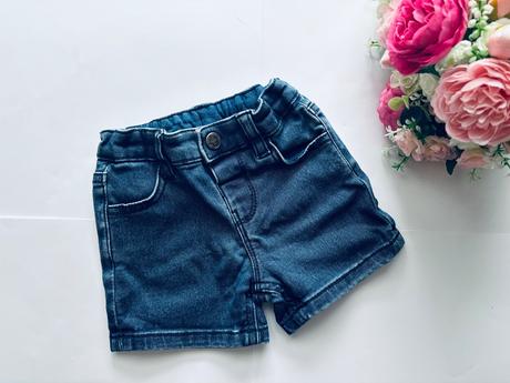 Kraťasy džínové - v.9/12 měsíců, marks & spencer,80