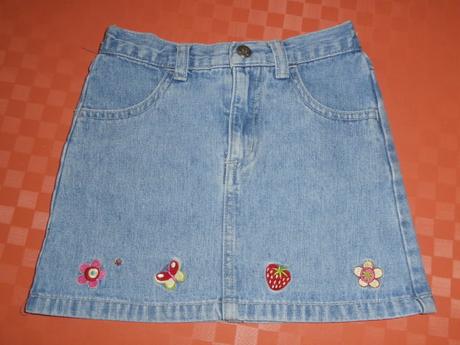 Džínová sukýnka, h&m,104
