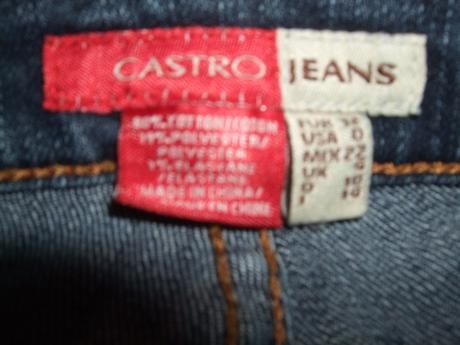 Slim džínsy zn. castro jeans xxs, 32
