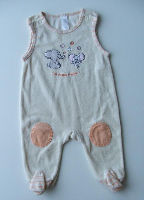 M334 sametkové dupačky vel. 62, baby club,62