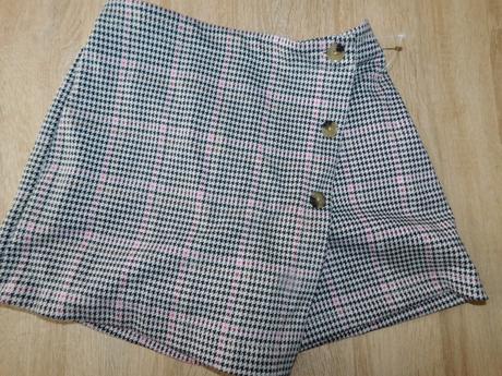 Dívčí sukně s kraťasy v jednom, 146