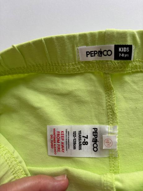 Leginové kraťasy - v. 7/8 let, pepco,128