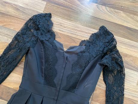 Večerní elegantní šaty s krajkou, vel. 34/xs, orsa, orsay,xs