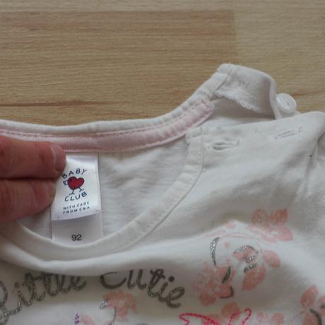 Baby club tricko s motylky 92, baby club,92