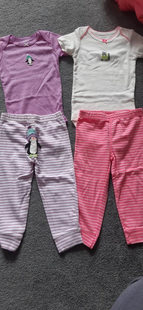 2 x komplet carters (body +leginky), 74