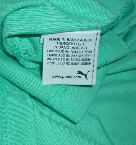 Mentolově zelené dámské tričko puma, puma,m