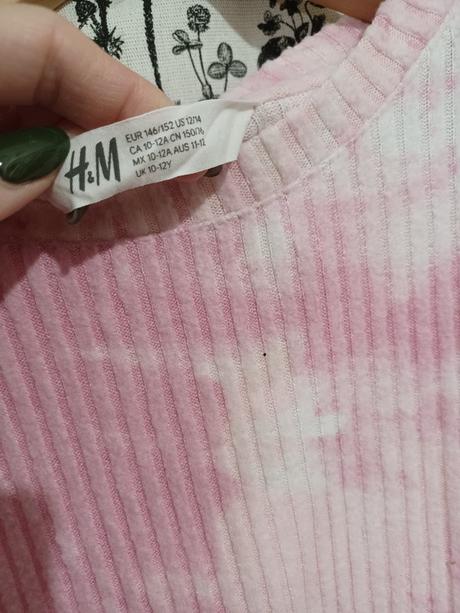 Žebrovaný svetr h&m 146/152, h&m,152