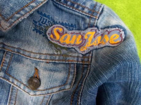 Jarní riflová bunda, next,86