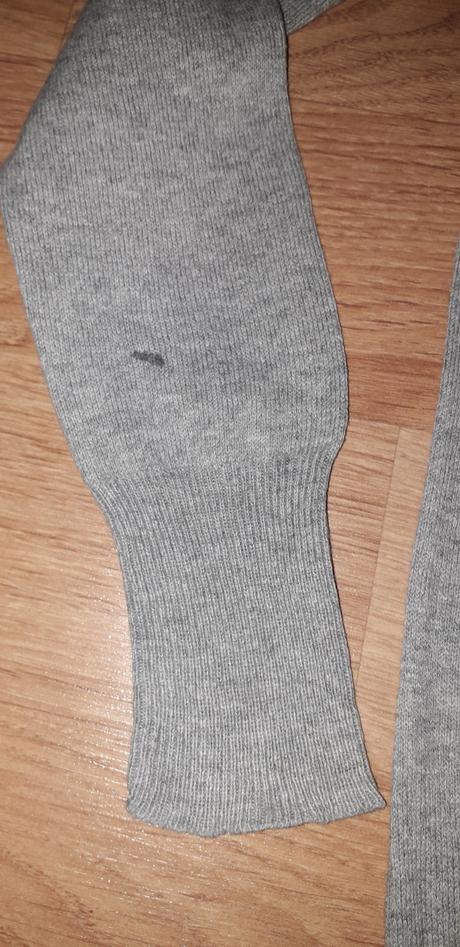 Dlhý sivý pulóver miss e-vie, evie angel,128