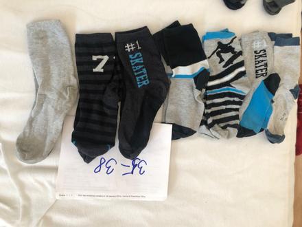 35-38 klucicich 7 paru ponožek, 35