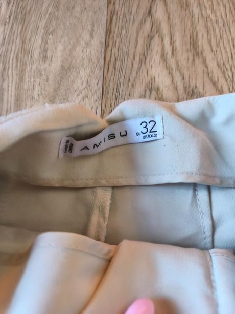 Černé a krémové společenské kalhoty 158 / xxs, amisu,158