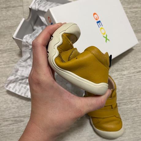 Geox steppieup ochreyellow/ navy barefoot dětské b, geox,24