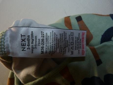 Next bavlněný overal vel.68,, next,68