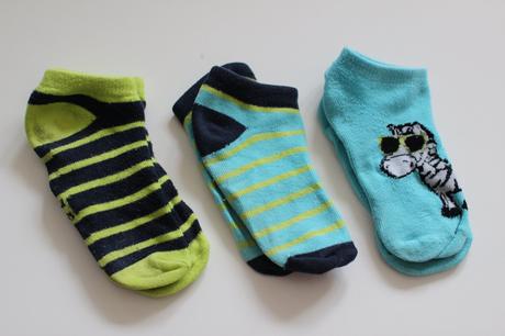 Nízké ponožky zebra 25/27, lupilu,27