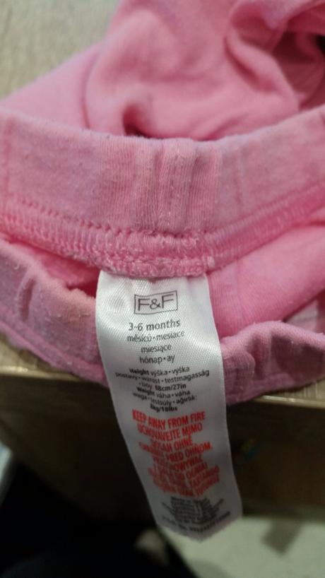 Dupačky na mimi 2x-rezervace, f&f,68